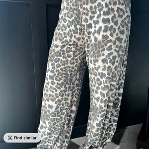 Leopard Print Pants